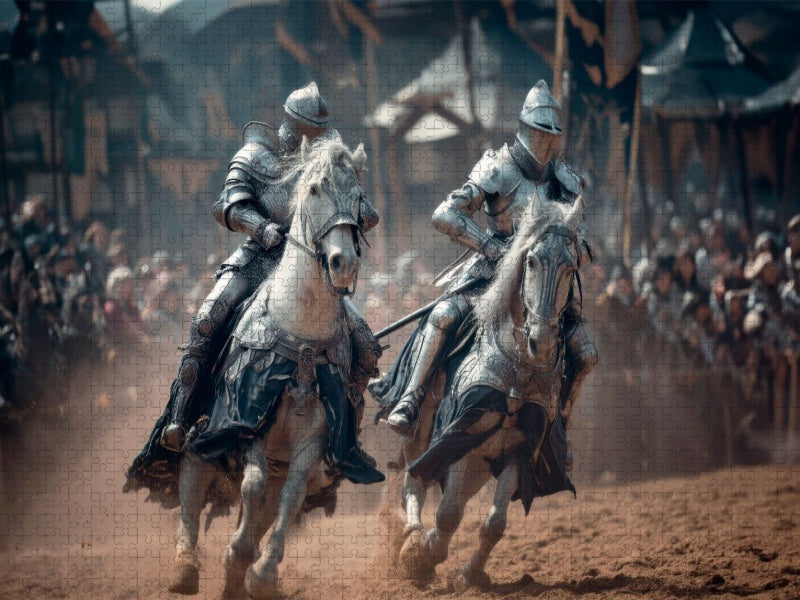 Ritterturnier der Ehre - CALVENDO Foto-Puzzle'