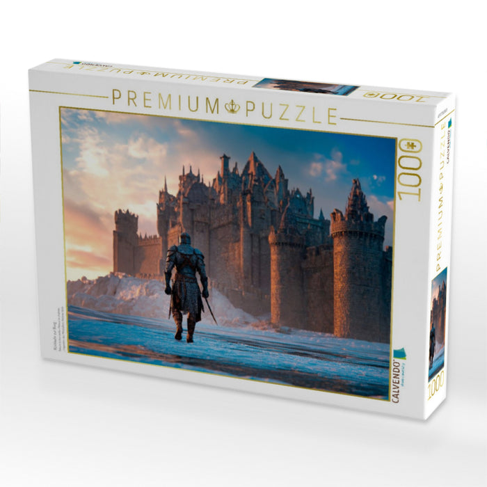 Rückkehr zur Burg - CALVENDO Foto-Puzzle'