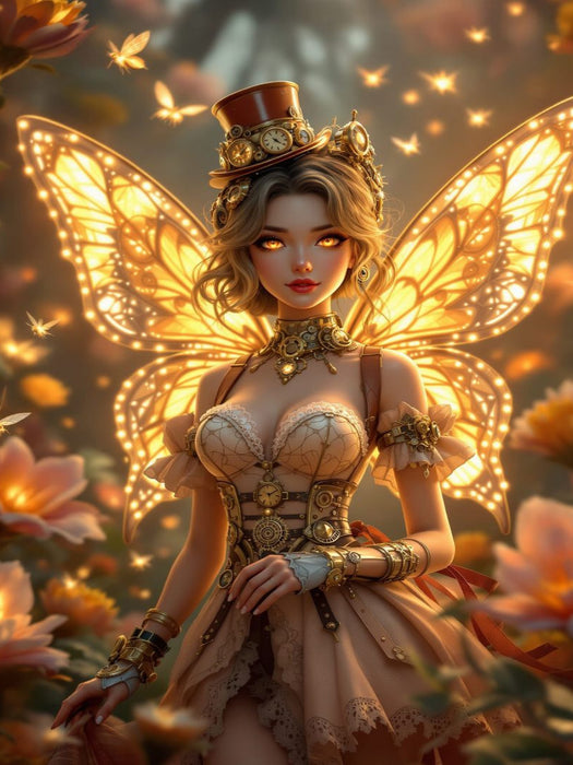 Steampunkfee - CALVENDO Foto-Puzzle'