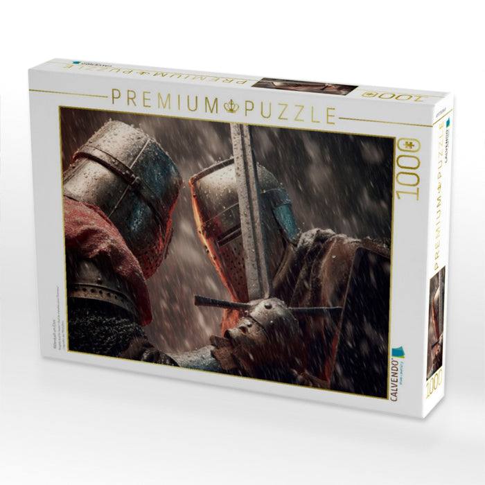 Ritterduell um Ehre - CALVENDO Foto-Puzzle'