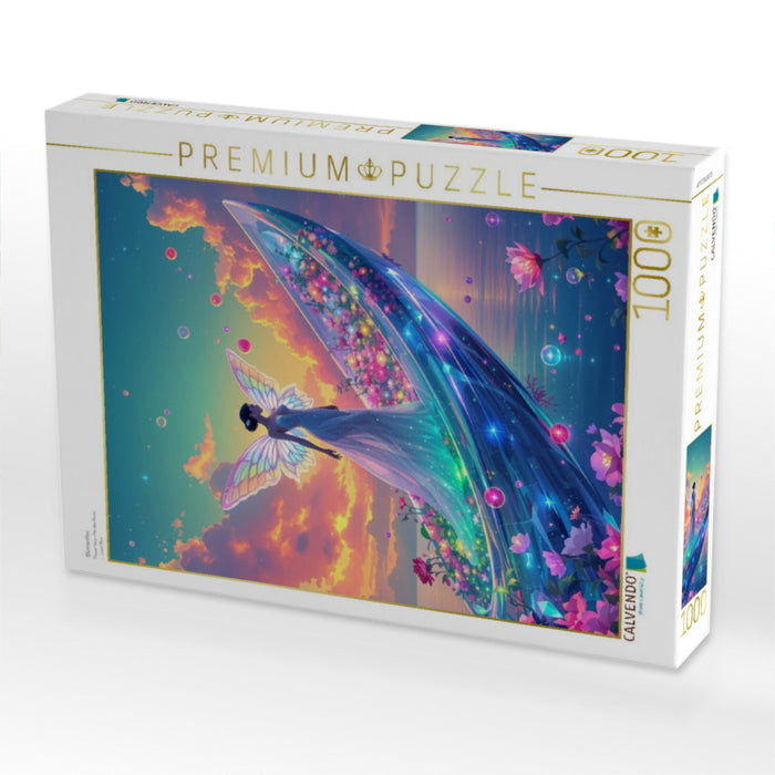 Blumenfee - CALVENDO Foto-Puzzle'