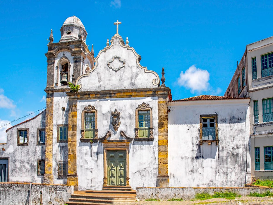Convento de São Francisco, Olinda, Brasilien - CALVENDO Foto-Puzzle'