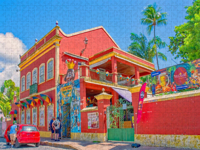 Casa dos Bonecos Gigantes de Olinda, Brasilien - CALVENDO Foto-Puzzle'