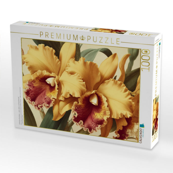 Exotische Orchideen – edel, selten und faszinierend - CALVENDO Foto-Puzzle'