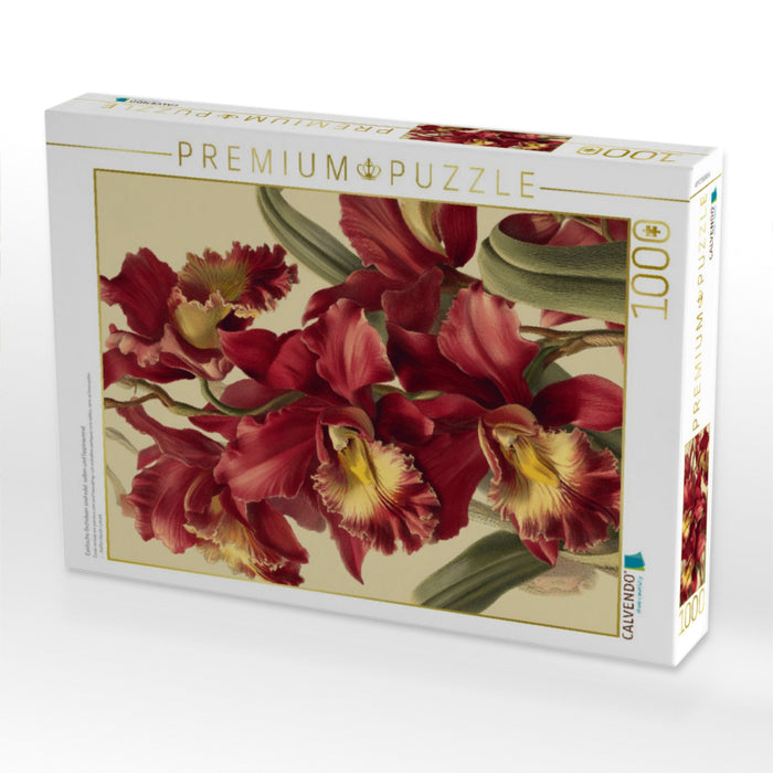 Exotische Orchideen sind edel, selten und faszinierend - CALVENDO Foto-Puzzle'