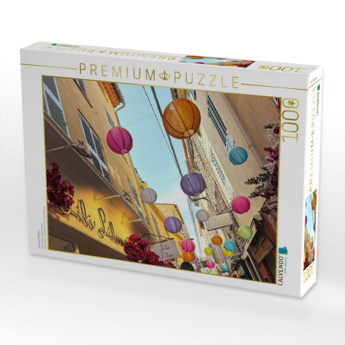 Gasse in Antibes - CALVENDO Foto-Puzzle'