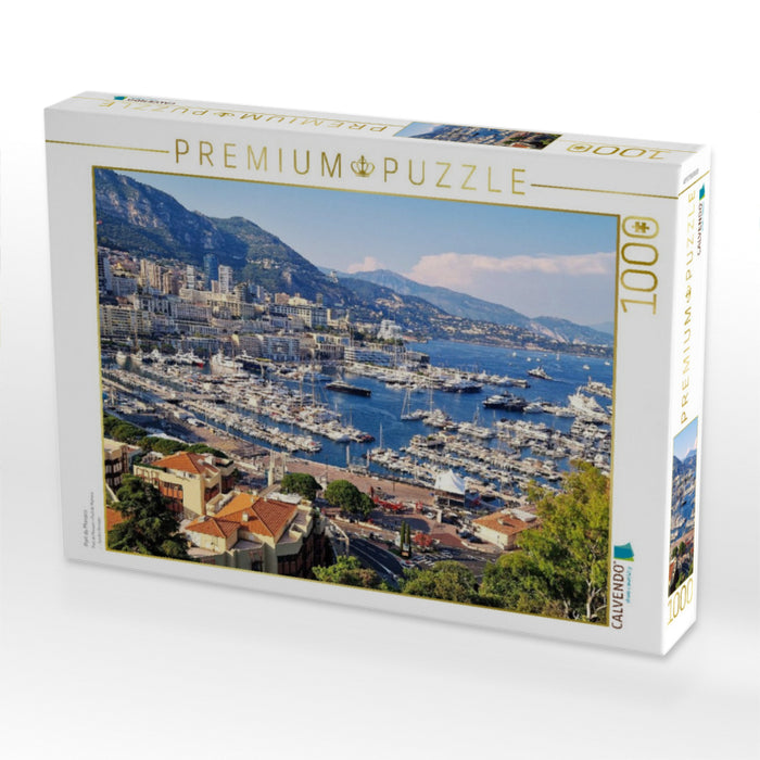 Port de Monaco - CALVENDO Foto-Puzzle'