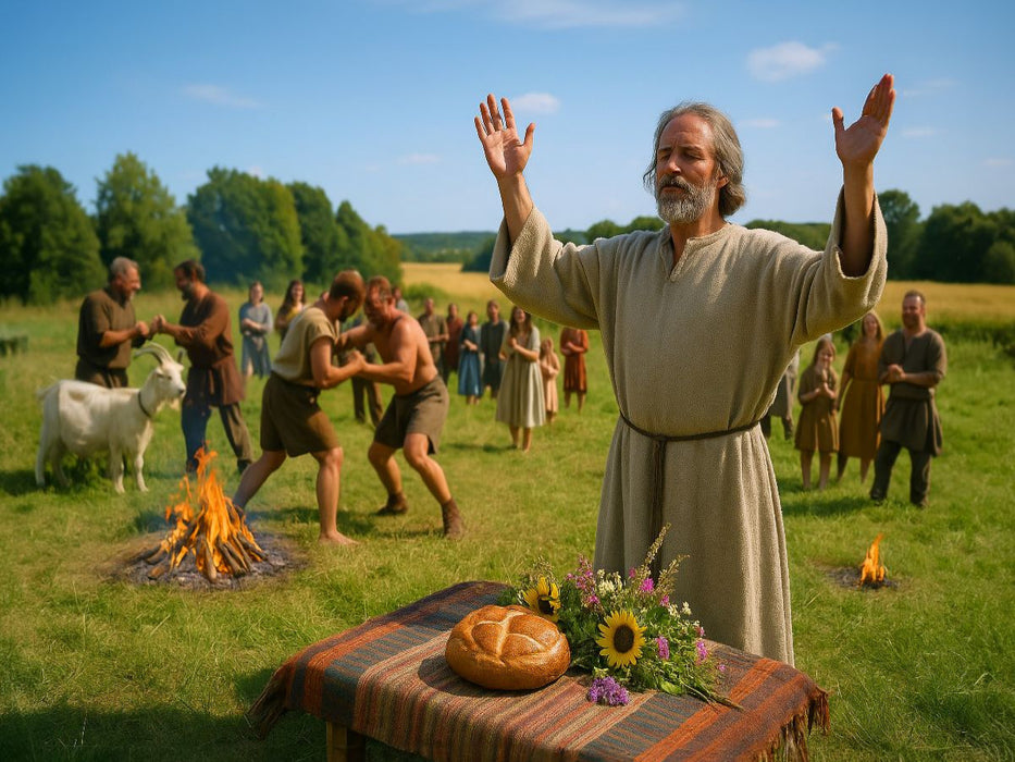 Lughnasadh - Ritual der Kelten - CALVENDO Foto-Puzzle'