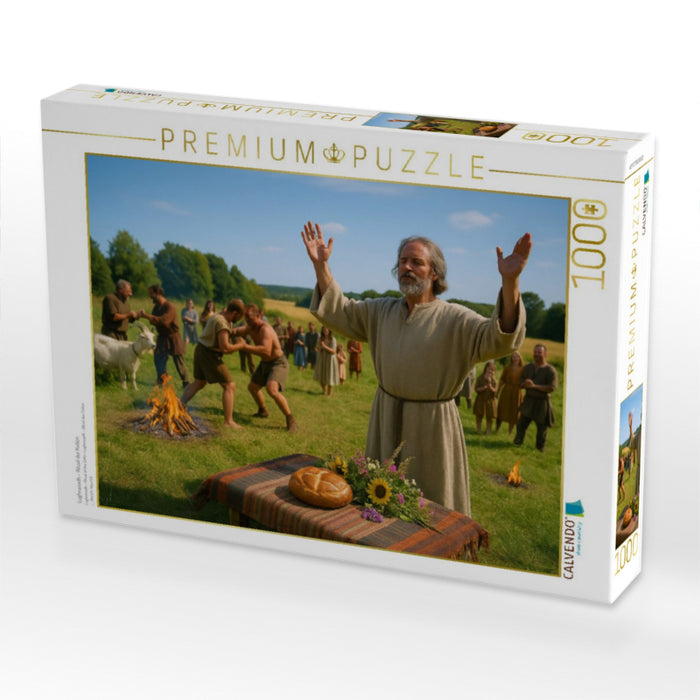 Lughnasadh - Ritual der Kelten - CALVENDO Foto-Puzzle'