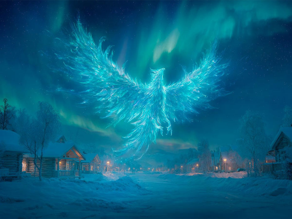 Phönix des Nordlichts - CALVENDO Foto-Puzzle'