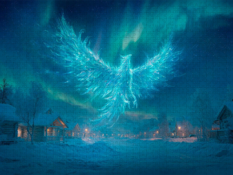 Phönix des Nordlichts - CALVENDO Foto-Puzzle'