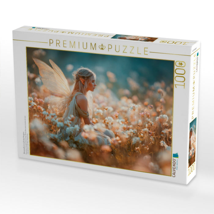 Blumenelfe im Licht des Morgens - CALVENDO Foto-Puzzle'