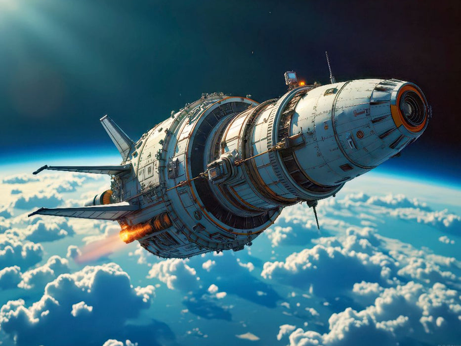 Jenseits der Sterne beginnt unsere Geschichte. - CALVENDO Foto-Puzzle'