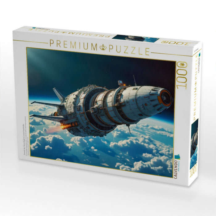 Jenseits der Sterne beginnt unsere Geschichte. - CALVENDO Foto-Puzzle'