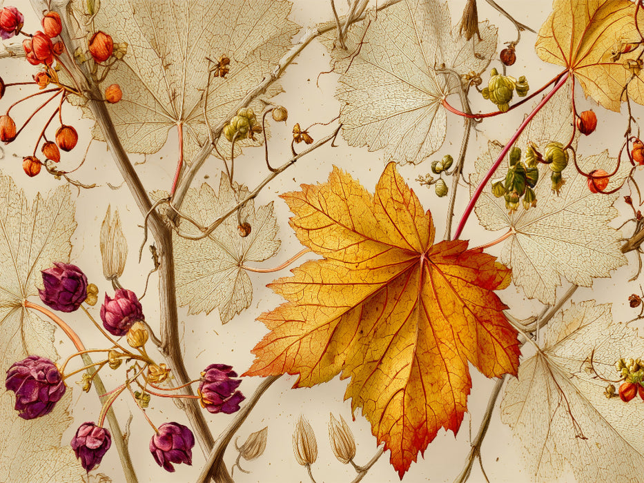 Ahornblätter, Farben des Herbstes - CALVENDO Foto-Puzzle'