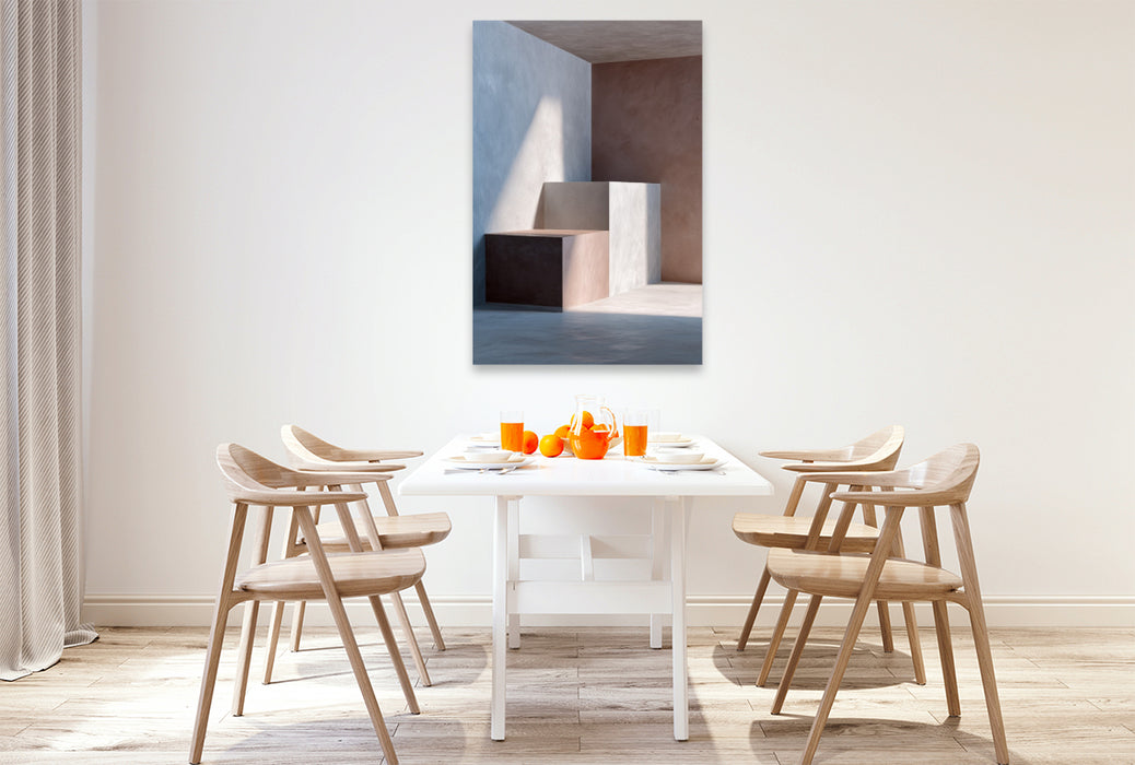 Premium Textil-Leinwand Ein Motiv aus dem Kalender Minimalistische Kunstwerke