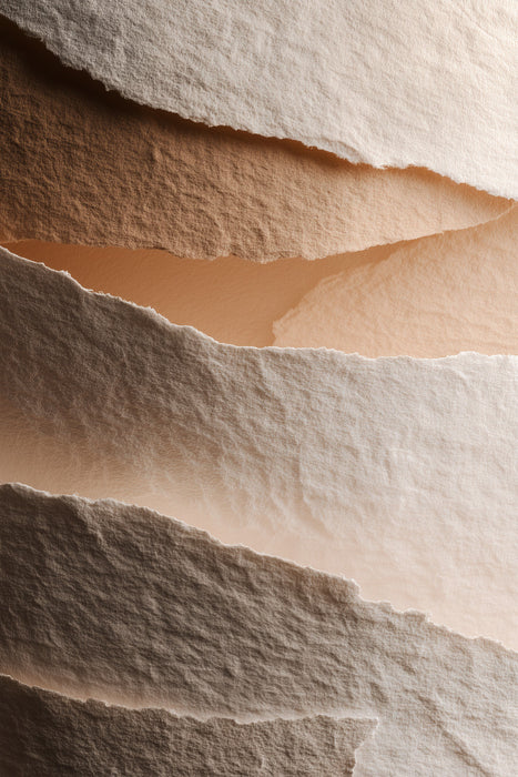 Premium Textil-Leinwand Flächen im Dialog von Stille und Harmonie