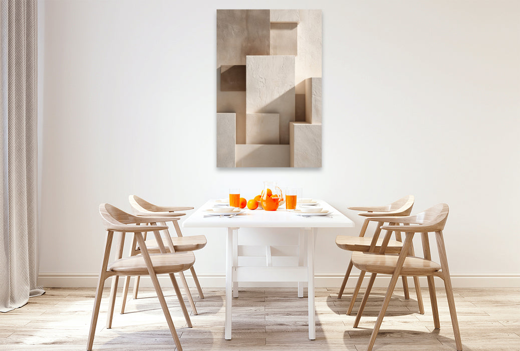 Premium Textil-Leinwand Ein Motiv aus dem Kalender Minimalistische Kunstwerke