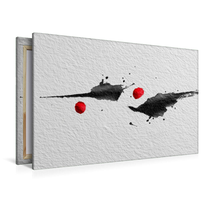 Premium Textil-Leinwand Ein Motiv aus dem Kalender Zeitlose Formen