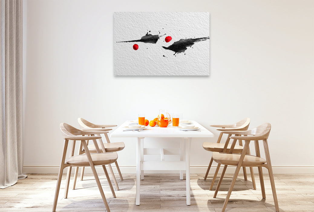 Premium Textil-Leinwand Ein Motiv aus dem Kalender Zeitlose Formen