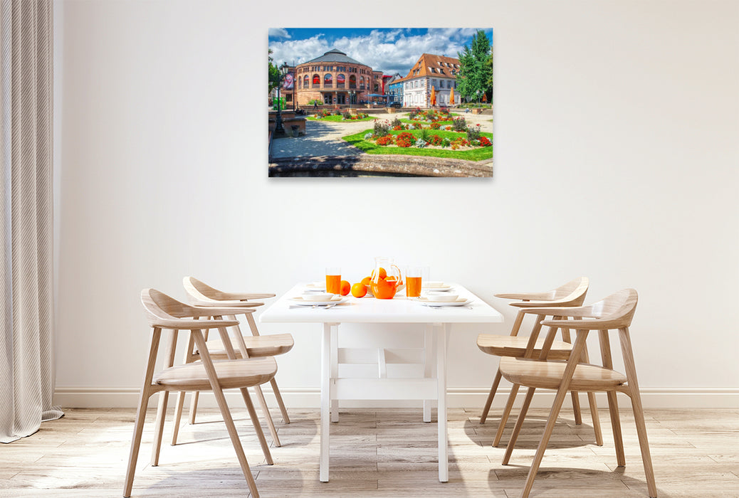 Premium Textil-Leinwand Théâtre municipal de Haguenau