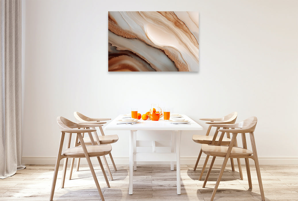 Premium Textil-Leinwand Ein Motiv aus dem Kalender Zeitlose Formen