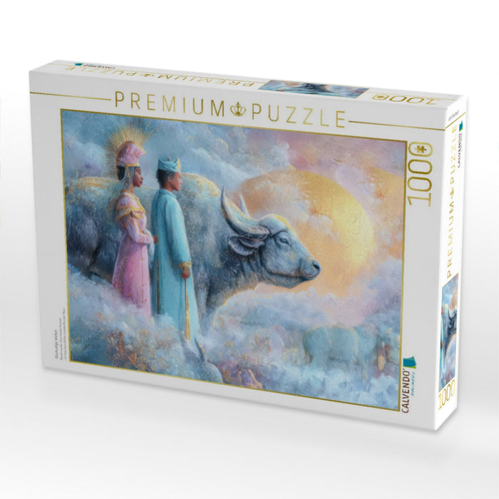 Glückselige Welten - CALVENDO Foto-Puzzle'