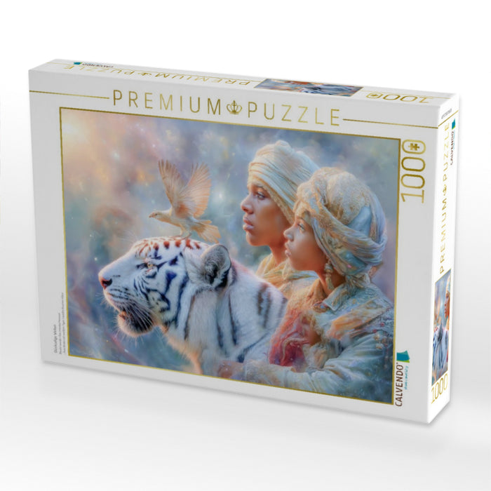 Glückselige Welten - CALVENDO Foto-Puzzle'