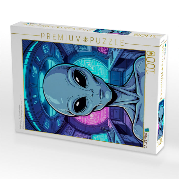 Grey-Encounter – Das Gesicht des Fremden - CALVENDO Foto-Puzzle'