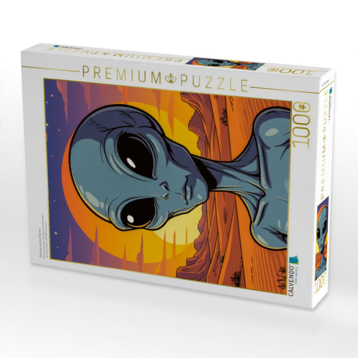 Besucher von den Sternen - CALVENDO Foto-Puzzle'