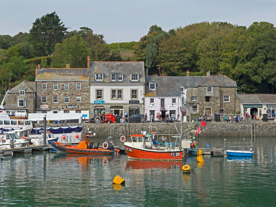 Fischerboote im Hafen, Padstow, Cornwall - CALVENDO Foto-Puzzle'