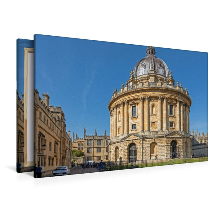 Premium Textil-Leinwand Bibliothek Radcliffe Camera, Oxford