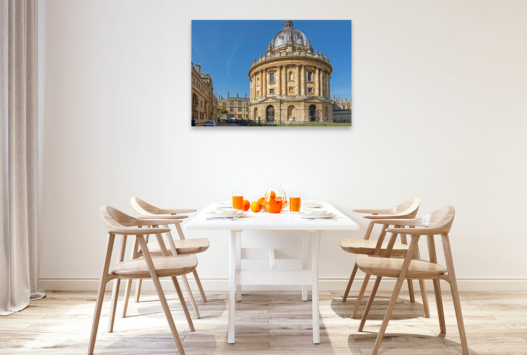 Premium Textil-Leinwand Bibliothek Radcliffe Camera, Oxford