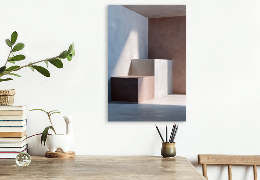 Premium Textil-Leinwand Ein Motiv aus dem Kalender Minimalistische Kunstwerke