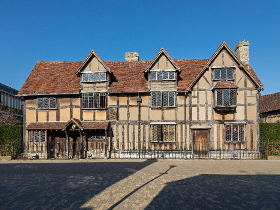 Geburtshaus von William Shakespeare - CALVENDO Foto-Puzzle'