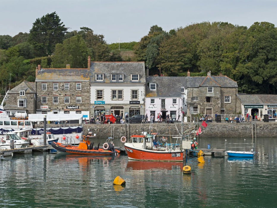 Fischerboote im Hafen von Padstow - CALVENDO Foto-Puzzle'