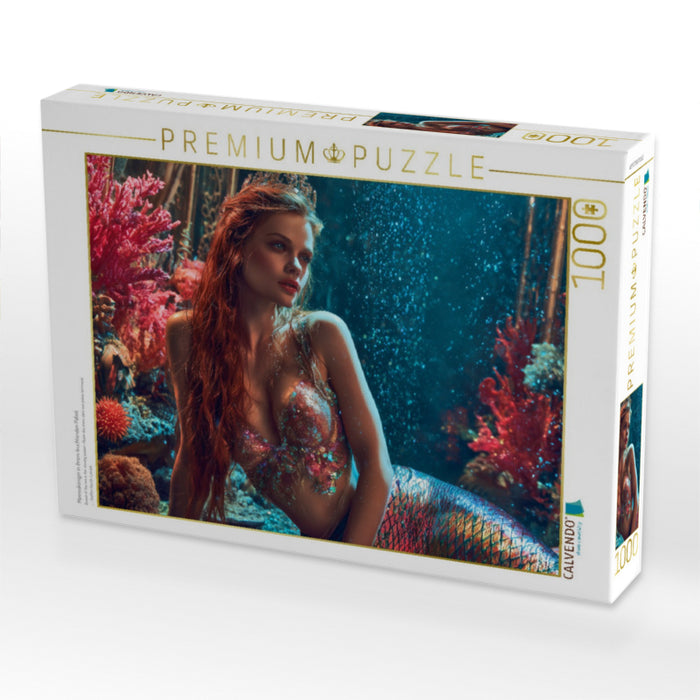 Meereskönigin in ihrem leuchtenden Palast - CALVENDO Foto-Puzzle'