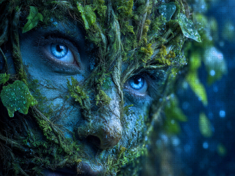 Geist des Waldes, uralt und geheimnisvoll - CALVENDO Foto-Puzzle'