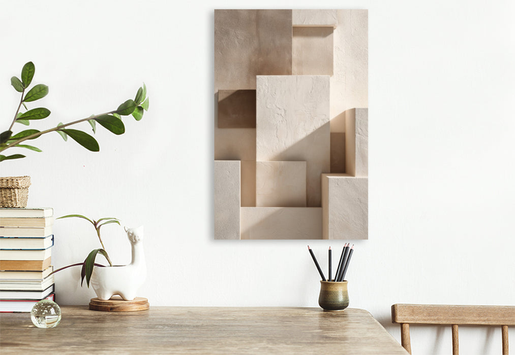 Premium Textil-Leinwand Ein Motiv aus dem Kalender Minimalistische Kunstwerke