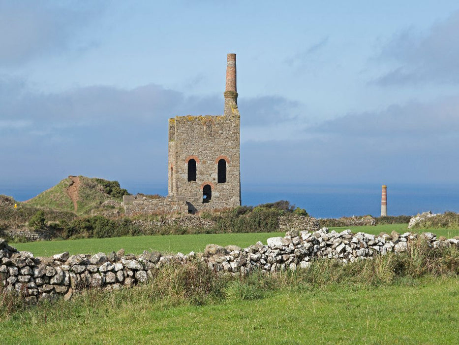 Überreste der Levant Zinnmine, Trewellard - CALVENDO Foto-Puzzle'