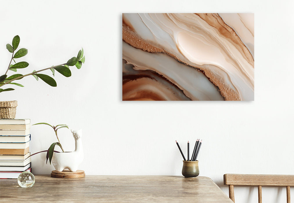 Premium Textil-Leinwand Ein Motiv aus dem Kalender Zeitlose Formen