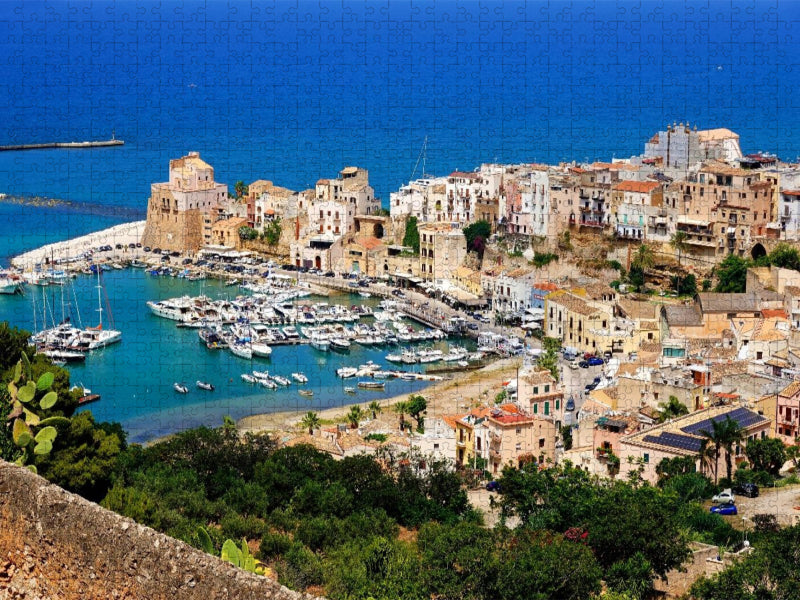 Castellamare del Golfo - Perle Nordwest Siziliens - CALVENDO Foto-Puzzle'