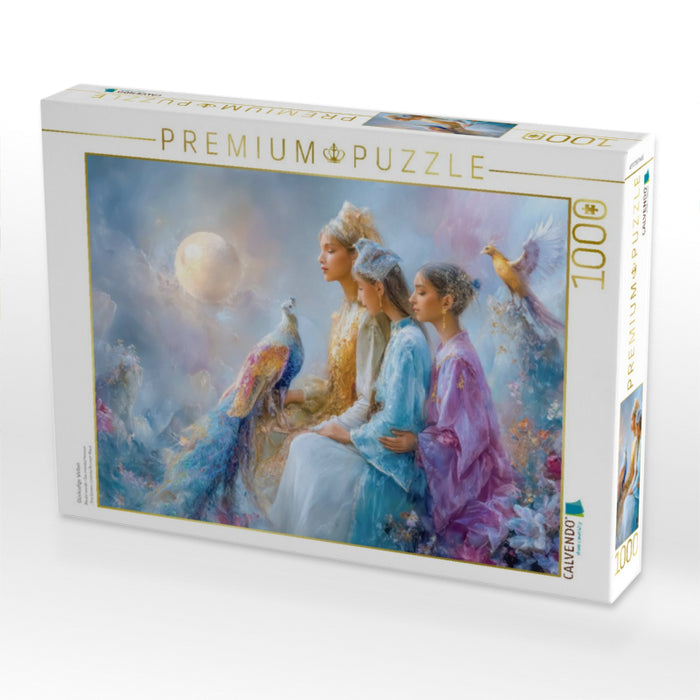 Glückselige Welten - CALVENDO Foto-Puzzle'