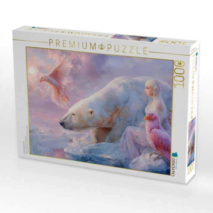 Glückselige Welten - CALVENDO Foto-Puzzle'