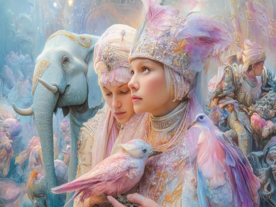 Glückselige Welten - CALVENDO Foto-Puzzle'