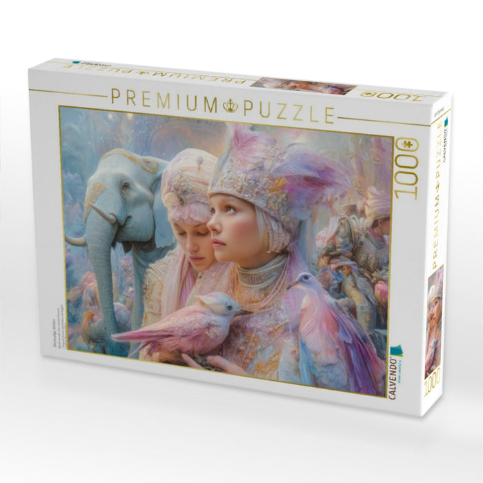 Glückselige Welten - CALVENDO Foto-Puzzle'