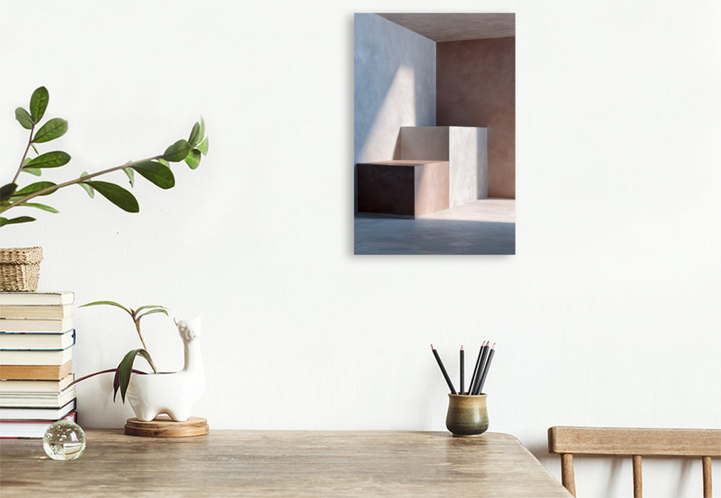 Premium Textil-Leinwand Ein Motiv aus dem Kalender Minimalistische Kunstwerke