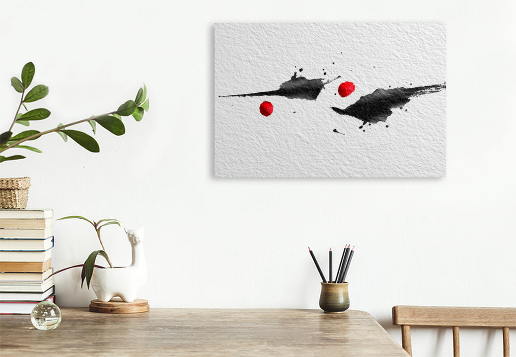 Premium Textil-Leinwand Ein Motiv aus dem Kalender Zeitlose Formen