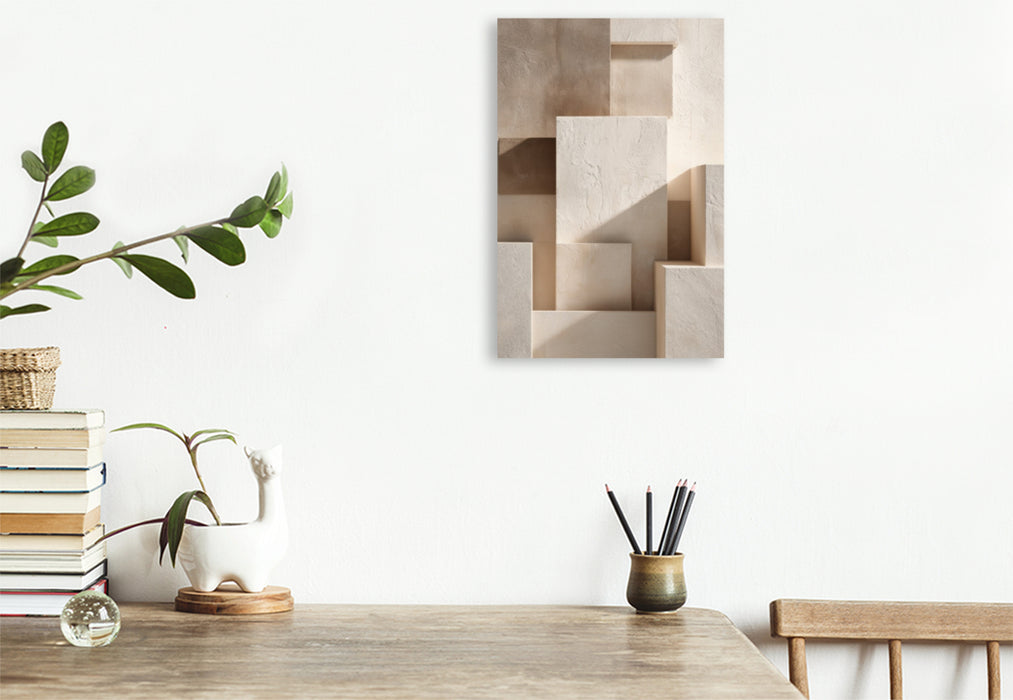 Premium Textil-Leinwand Ein Motiv aus dem Kalender Minimalistische Kunstwerke