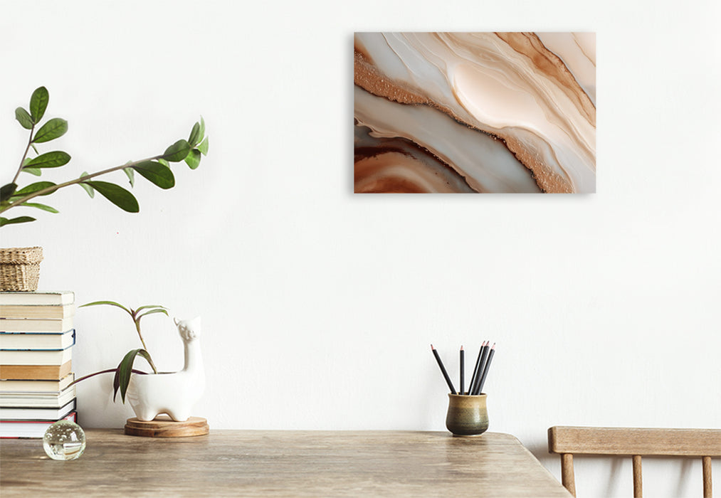 Premium Textil-Leinwand Ein Motiv aus dem Kalender Zeitlose Formen